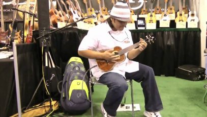 Derick Sebastian at the NAMM Show 2011