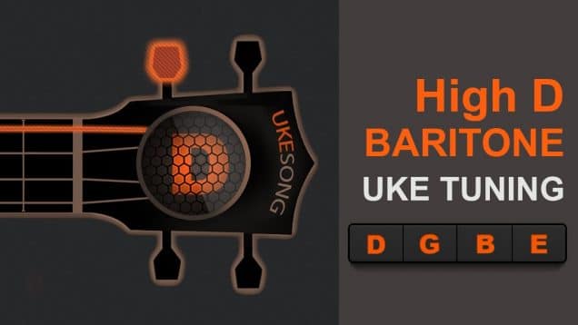 Baritone Ukulele Tuning High D