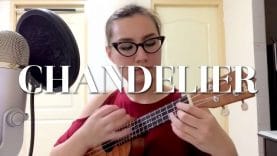 Chandelier Ukulele cover by Miss Lou