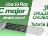 C chord ukulele