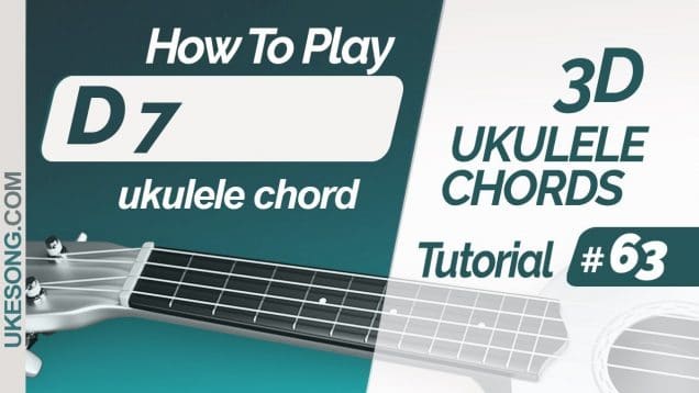 D7 ukulele chord