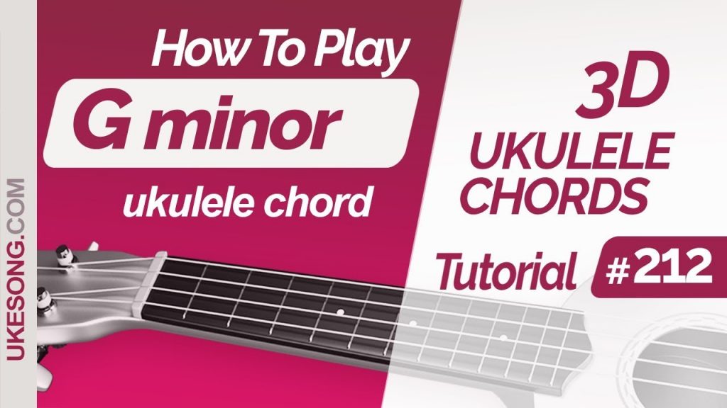 D minor ukulele chord. Learn to play Dmin chord on ukulele Ukesong