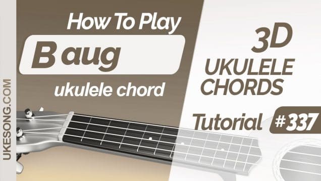Baug ukulele chord
