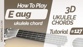 Eaug ukulele chord