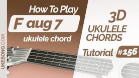 Baug7 Ukulele Chord Learn To Play Baug7 Chord On Ukulele Ukesong