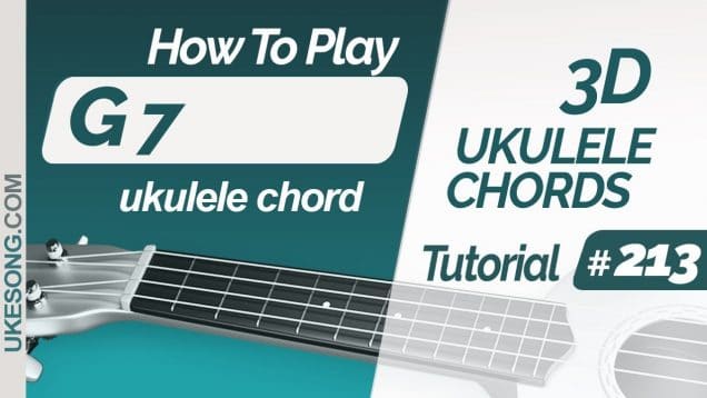 G7 ukulele chord