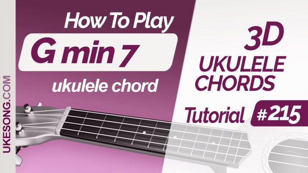 Gm7 ukulele chord